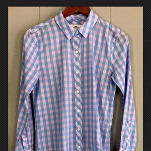 Vineyard Vines Womens 00 Button Down Shirt Top